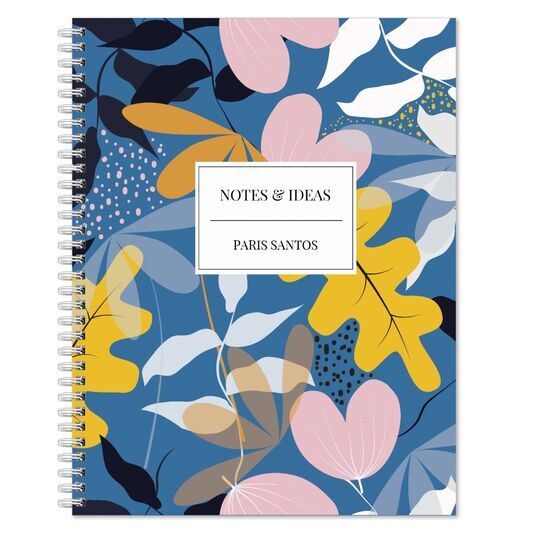 Falling Leaves Spiral Notebook
